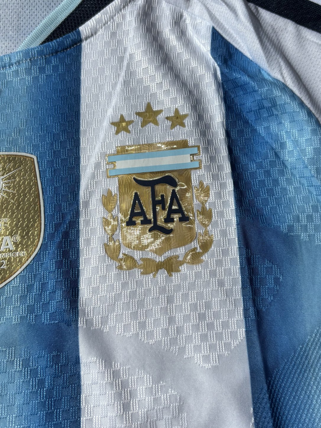 Argentina 2026 detalle escudo AFA